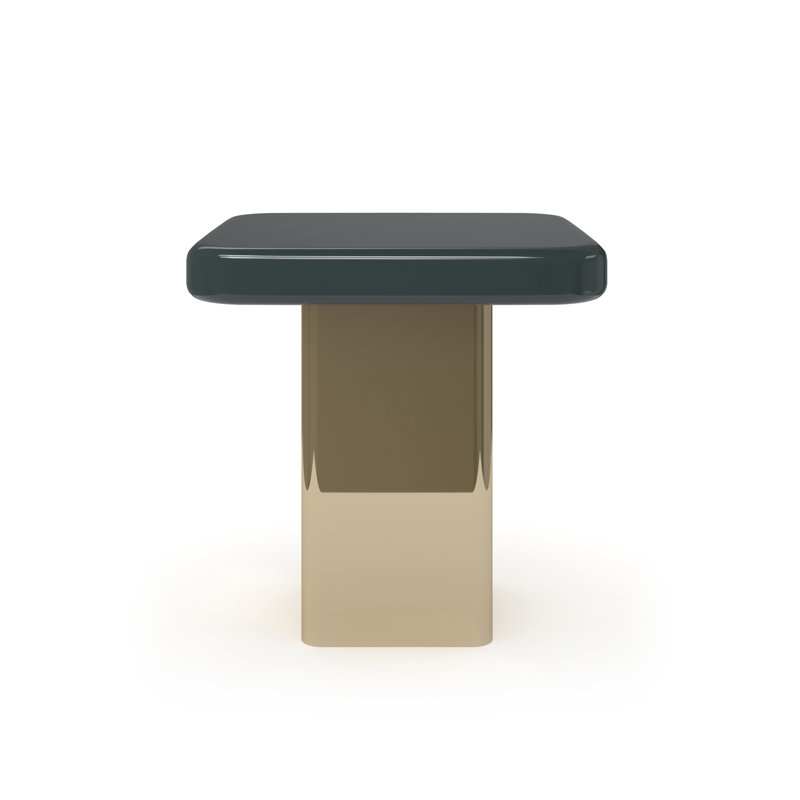 Caracole End Table, Green