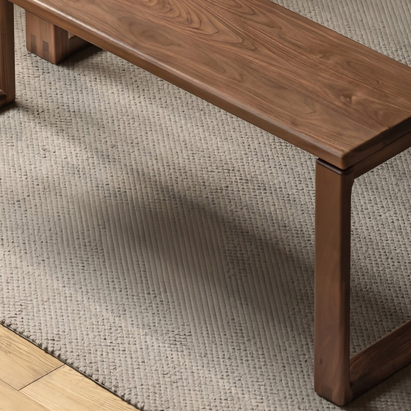 Banc en bois massif Kamya