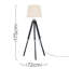 Bella Vista 175cm Tripod Floor Lamp-40396723-40396719