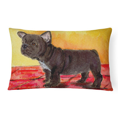 French Bulldog Indoor/Outdoor Throw Pillow