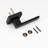 Black Single Dummy Door Lever-128784139-128784140-128784141