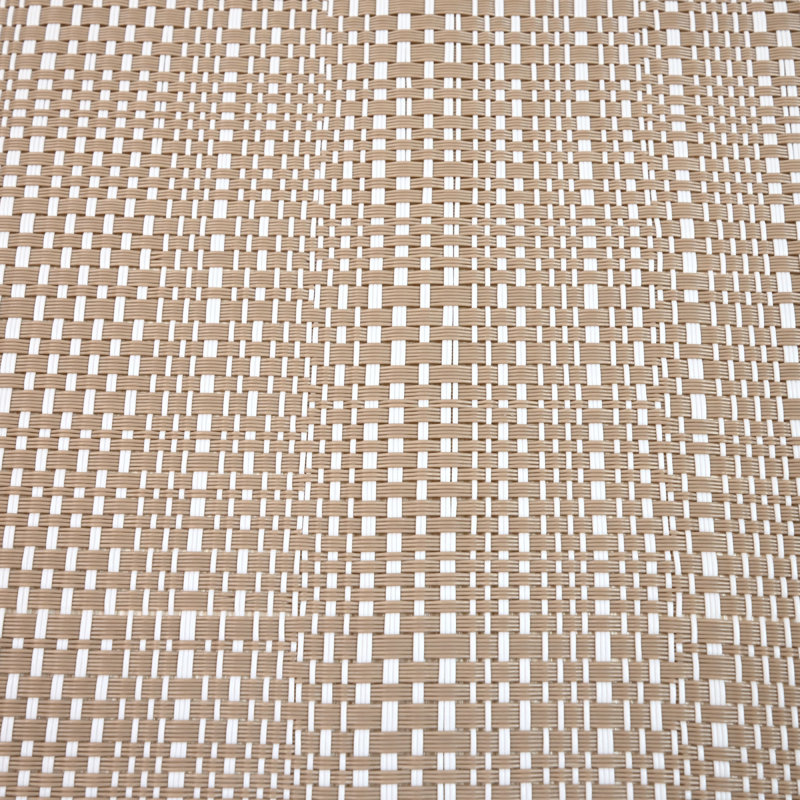 Salena Vinyl Rectangle Placemat, Sand