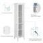 Damielle Freestanding Linen Cabinet