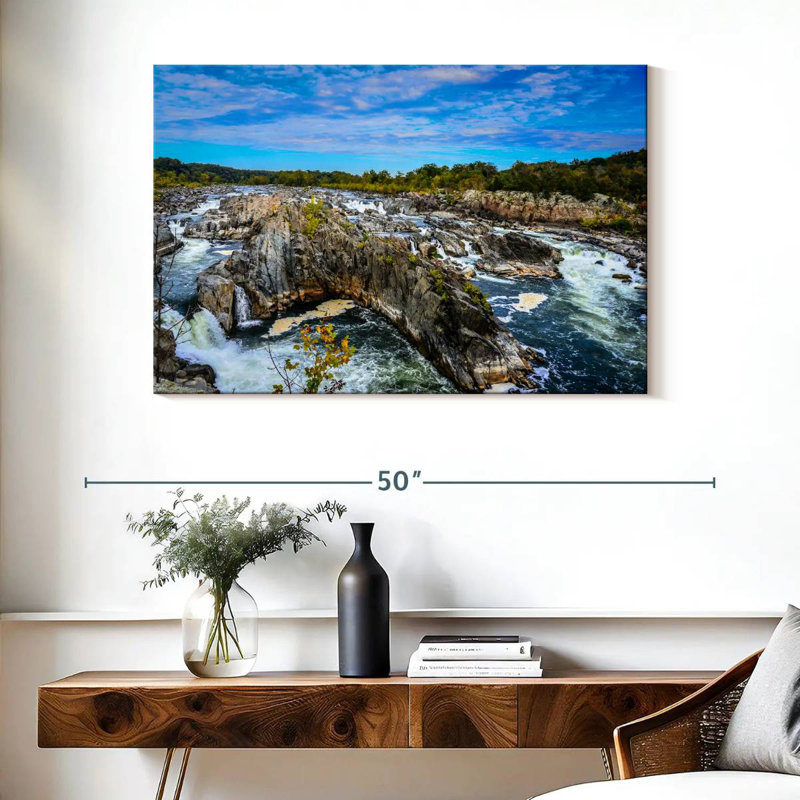 Great Falls, 26" H x 39" W