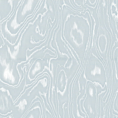 Burlwood - papier peint bleu gris