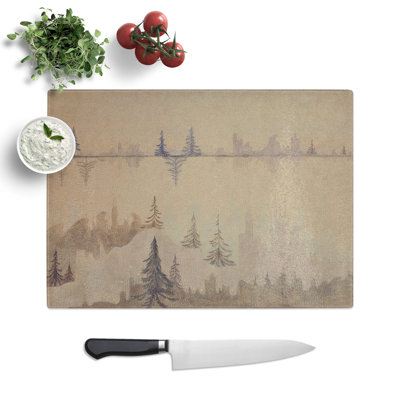 Forest Vol.3 by Mikalojus Konstantinas Chopping Board