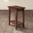 Eftim Plantation-Grown Mahogany End Table
