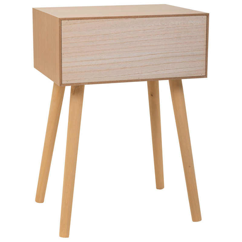 Treyvon 45cm W Manufactured Wood Bedside Table