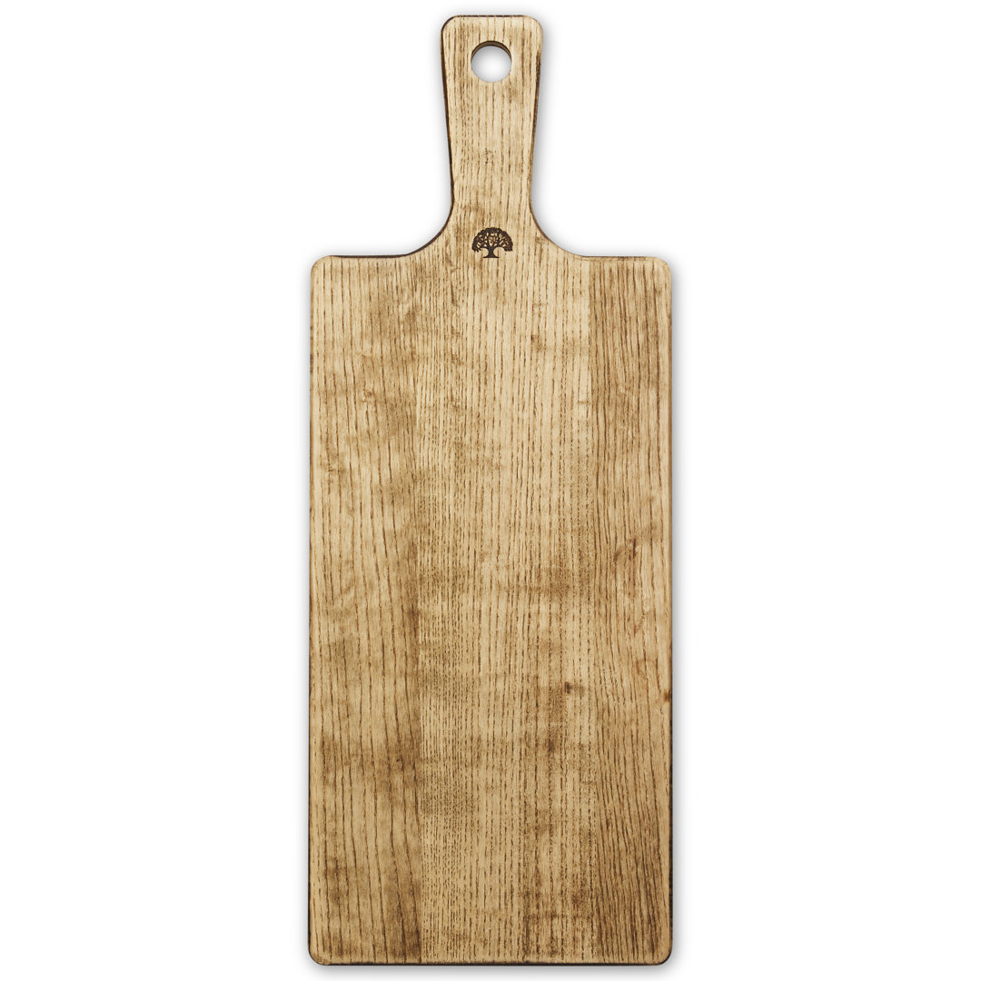 Barbary & Oak BO847028 Hoxton Paddle Board with Rounded Edges and Natural Grain, Hanging Hole, Ash Wood