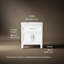 Quo 31'' Wall Mounted Single Bathroom Vanity with Solid Wood Top-91943302