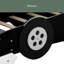 Lit plateforme simple avec roulettes-288219263