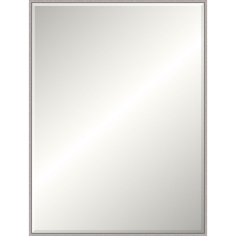 Floater 4 Solid Wood Beveled Mirror, 49.5" x 37.5", Rectangle