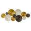 Luxury-lite ironwork round wall hanging decoration piece
