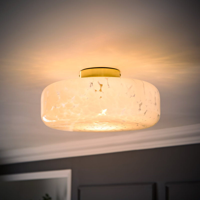 Arikara Glass Flush Mount