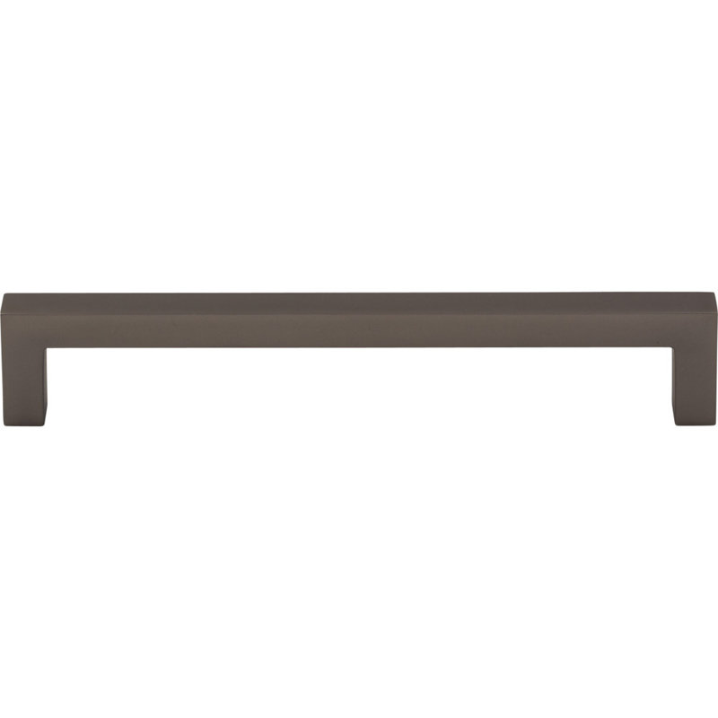 Square Bar pull, Ash Gray, 6 5/16" Center to Center