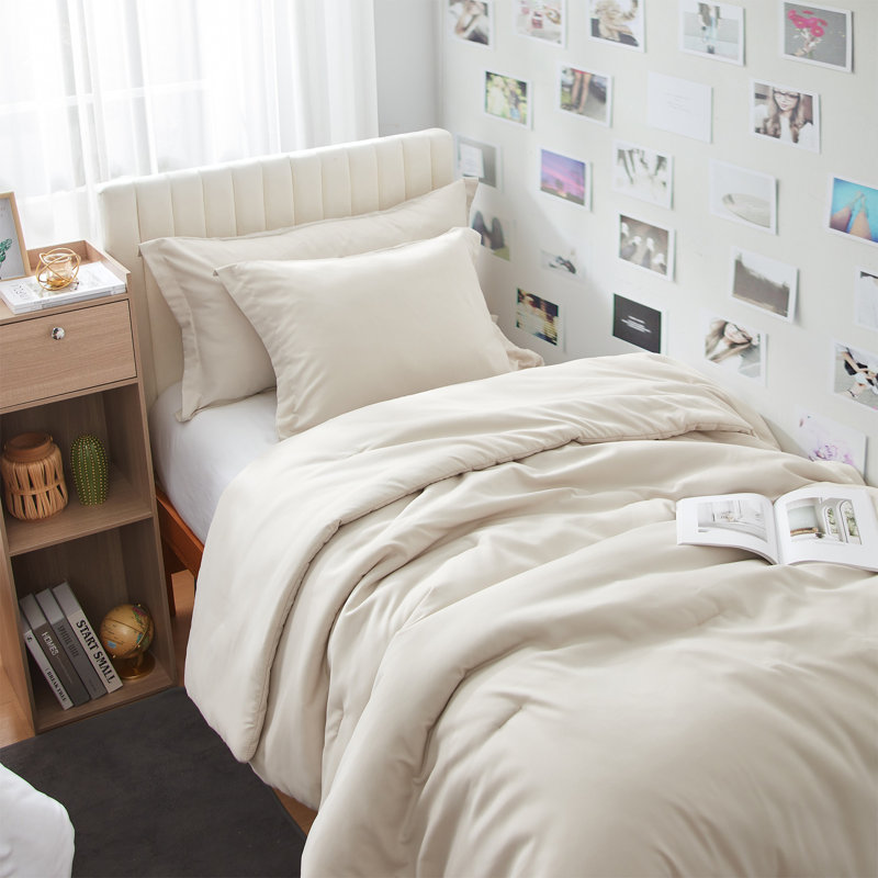 Ensemble d'édredon pour lit simple TG, Lait d'avoine