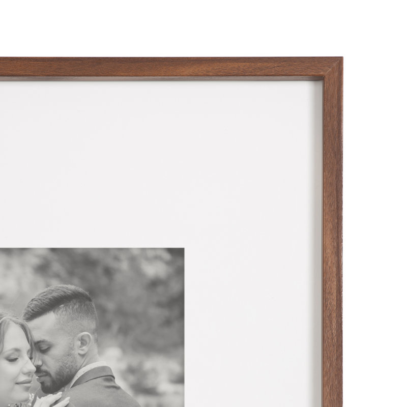 Ensemble de cadres photo trois pièces Bouie, 16 po x 20 po, Brown