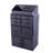4-Piece Plastic Cosmetics Storage Rack Transparent