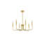 Luminaire suspendu style bougie à 6 lumières Yichen-769024682-769024724