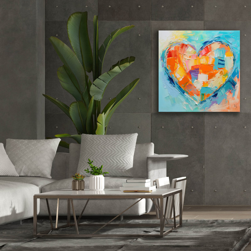 «Colours of Emotion» d'Ivan Guaderrama, H 37 po x l 37 po x P 1,5 po