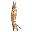 10-Light 8 Point Capiz Star Tree Topper