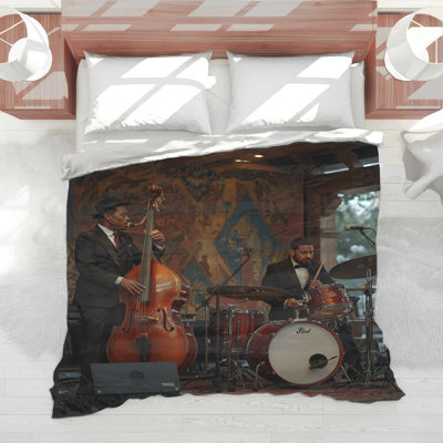 Jazz Band Performance Comforter