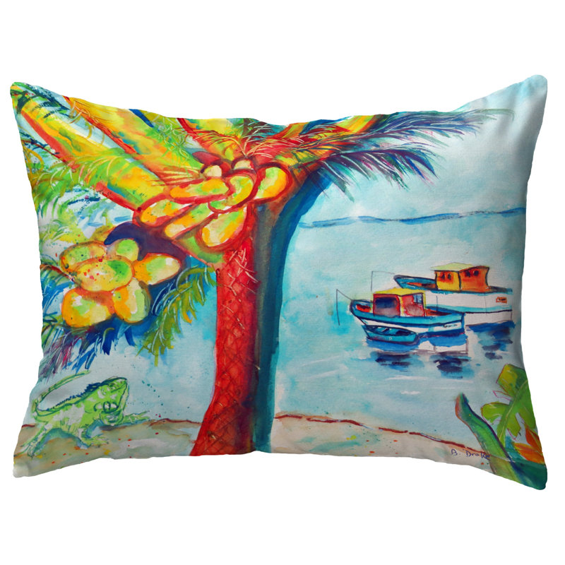 Reversible Throw Pillow