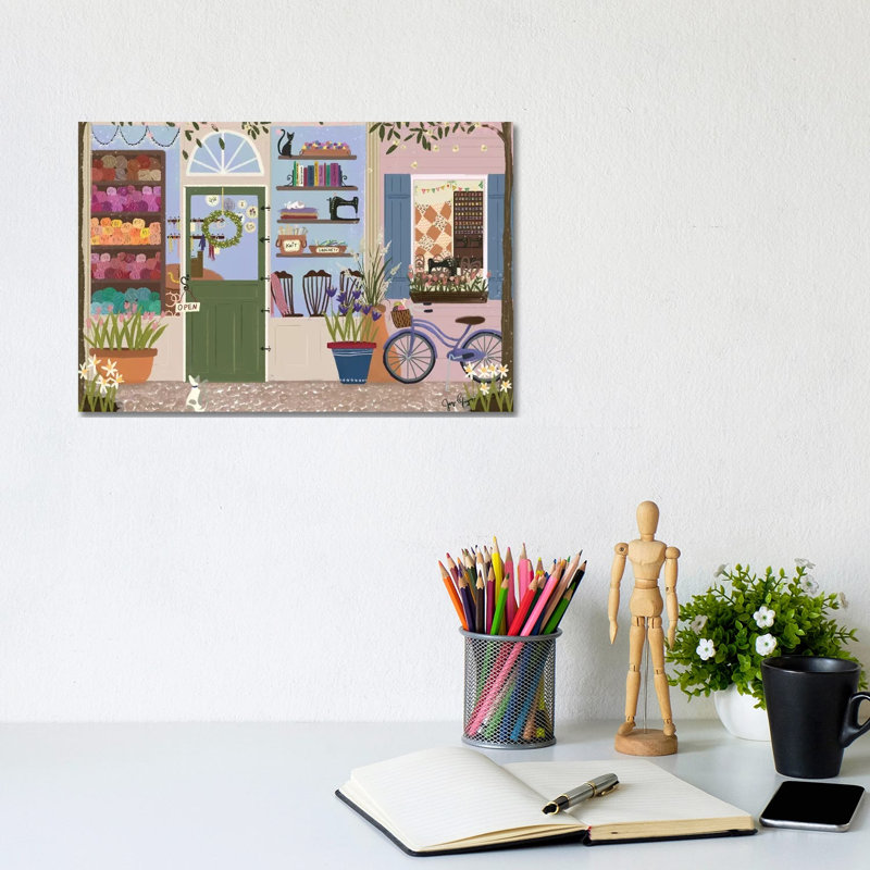 Vitrine Stitcherie, H 8 po x l 12 po x P 0,75 po