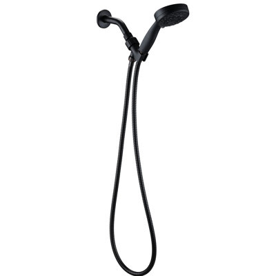 Douche à main en bronze huilé. Tête haute et mode réglable à 5 modes. Buse médicale, propre et hygiénique. Abs. Jet puissant avec peu d'eau. Fonction de l'eau. Tracas - Installation. Enjoy A
