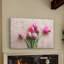 Pink Tulips by Sylvia Cook - Wrapped Canvas Print-2107707928