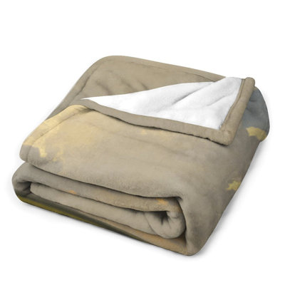 Jeté en flanelle de luxe, couverture douce et douce pour le canapé-lit du salon