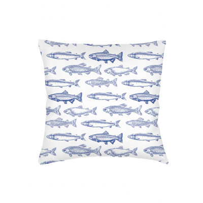 Printed Pillows Linen Animal Print Accent Pillow