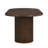 Solenne Mid-Century Modern Dining Set With Cane Back Rubberwood Chairs And Fluted MDF Veneer Pedestal Table-115840621