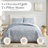 Pure Melody Oversized Light-weight Paisley Quilt Set with matching shams-785450142-785450143