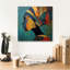  «Soulful Whisper» par Rich Monet, art mural sur toile, 18 po x 18 po-1273073139