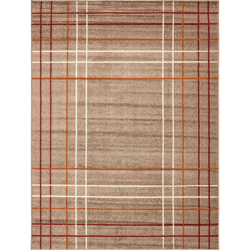 Wiliams Abstract Indoor Rug, Rectangle 9' x 12'