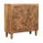 Solid Wood Marbella Cabinet,Brown,2-Drawers