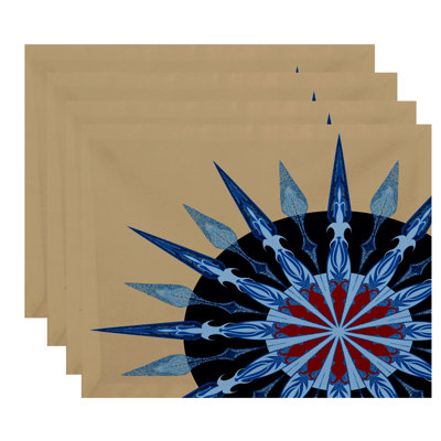 Hancock Polyester Geometric Rectangle Placemat