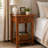 Solid Wood Square Side Table-14827735