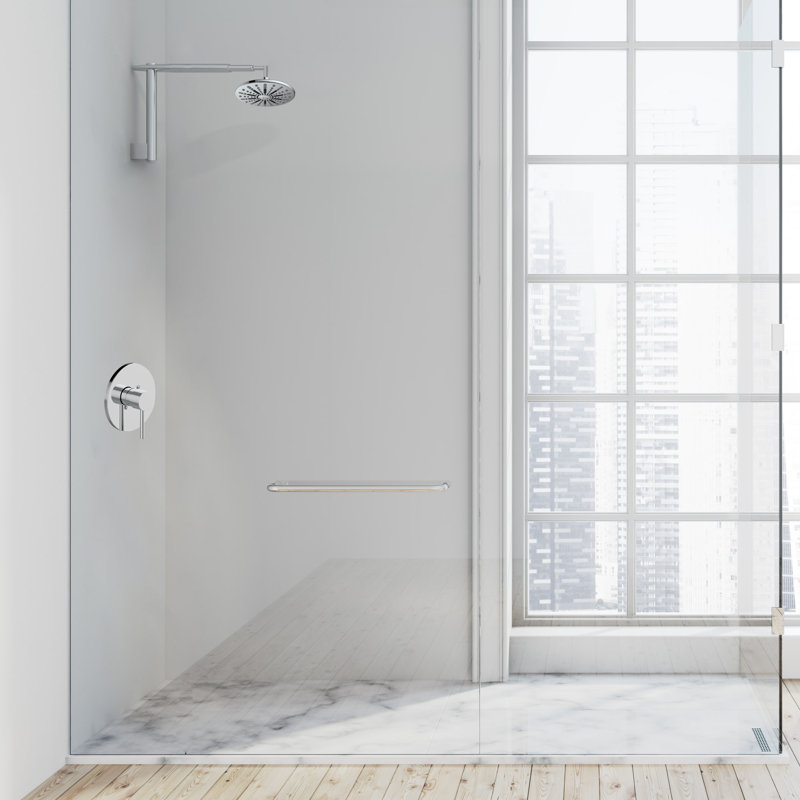 Ian Multi Function Adjustable Shower Head, Polished Chrome