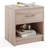  Modern Nightstand Bedside Table With Drawer Open Storage Shelf For Small Spaces -499042920