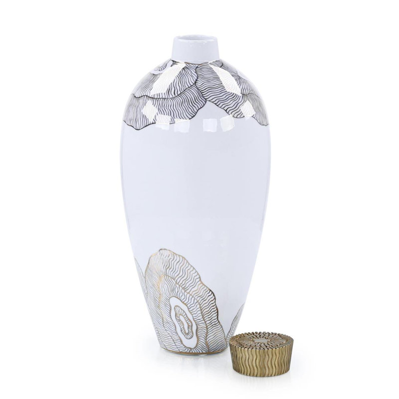 Vase Mithran, grand, H 8 po x l 8 po x P 6,5 po