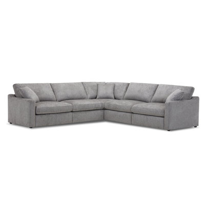 Brittanni 5 Piece Upholstered Modular Sectional