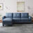 Matteus Upholstered Sectional Left Hand Facing-1404404848