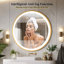 Cheli Aluminium Round Mirror-475125085