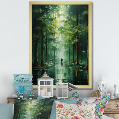 " Solitude In Forest Of Emerald II "