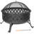 Vlado Round Steel Wood Burning Fire Pit