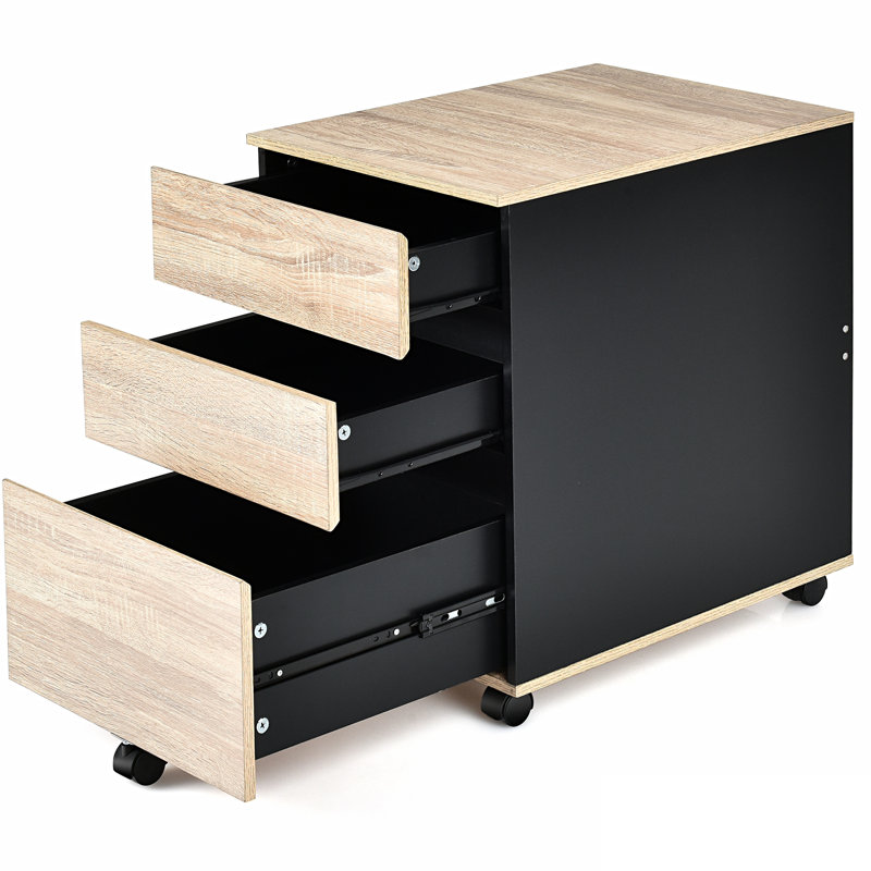 Bartlesville 3 Drawer Filing Cabinet