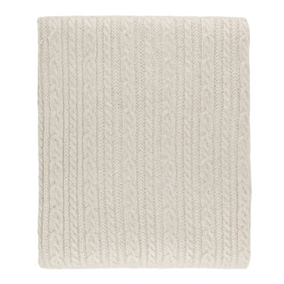 Knitted Throw Blanket