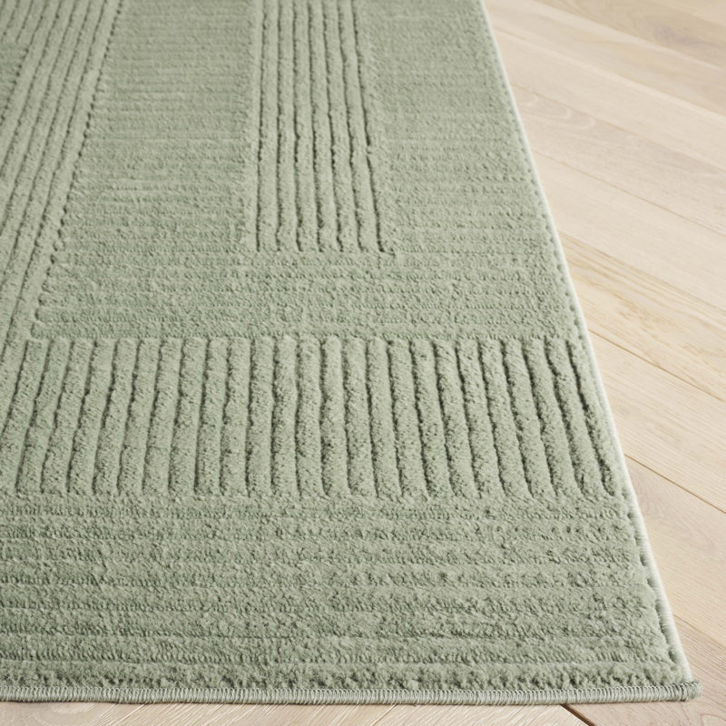 Euriel Performance Solid Color Rug, Rectangle 8' x 10'